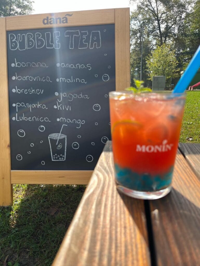 Bar Bazenček — Bubble tea